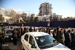 مراسم تشییع پیکر مرحوم حجت الاسلام والمسلمین سید هاشم رسولی محلاتی