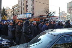 مراسم تشییع پیکر مرحوم حجت الاسلام والمسلمین سید هاشم رسولی محلاتی