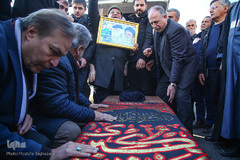 مراسم تشییع پیکر مرحوم حجت الاسلام والمسلمین سید هاشم رسولی محلاتی