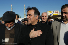 مراسم تشییع پیکر مرحوم آیت الله رسولی محلاتی در شهر مقدس قم