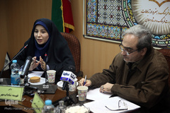  سیدعلی محمد رفیعی، پژوهشگر حوزه دین، ادبیات و هنر  و فهیمه شاداب‌مهر، حافظ کل قرآن کریم و پژوهشگر حوزه کودک