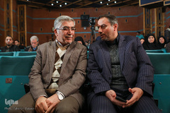 سیدمحمدجواد شوشتری، رئیس سازمان قرآنی دانشگاهیان و سیدحمیدرضا طیبی، رئیس جهاددانشگاهی 