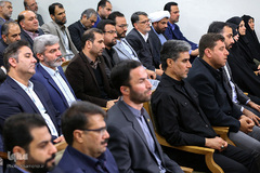 دیدار دست‌اندرکاران کنگره ۲۰۰۰ شهید استان بوشهر با رهبر انقلاب