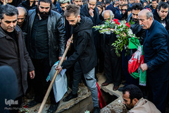مراسم تشییع پیکرهای مطهر شهدای سقوط هواپیمای اوکراینی در همدان و اصفهان