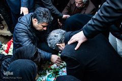 مراسم تشییع پیکرهای مطهر شهدای سقوط هواپیمای اوکراینی در همدان و اصفهان