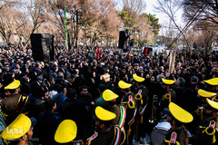 مراسم تشییع پیکرهای مطهر شهدای سقوط هواپیمای اوکراینی در همدان و اصفهان