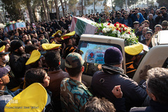 مراسم تشییع پیکرهای مطهر شهدای سقوط هواپیمای اوکراینی در همدان و اصفهان