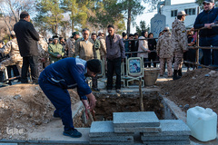 مراسم تشییع پیکرهای مطهر شهدای سقوط هواپیمای اوکراینی در همدان و اصفهان