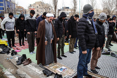 نماز جمعه تهران به امامت حضرت آیت الله خامنه ای، رهبر معظم انقلاب اسلامی