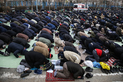 نماز جمعه تهران به امامت حضرت آیت الله خامنه ای، رهبر معظم انقلاب اسلامی