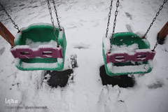 بارش برف زمستانی در تهران