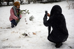 بارش برف زمستانی در تهران