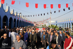 مراسم تشییع پیکر شهید«مجتبی عباس‌نژاد» از شهدای سانحه هوایی در اهواز