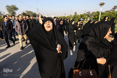 مراسم تشییع پیکر شهید«مجتبی عباس‌نژاد» از شهدای سانحه هوایی در اهواز