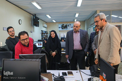 حضور رئیس بسیج جامعه پزشکی کشور در ایکنا