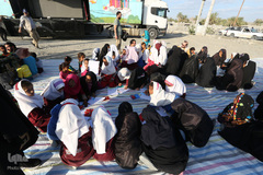 «پیک امید »در مناطق سیل‌زده سیستان و بلوچستان