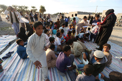 «پیک امید »در مناطق سیل‌زده سیستان و بلوچستان