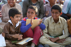 «پیک امید »در مناطق سیل‌زده سیستان و بلوچستان