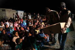 «پیک امید »در مناطق سیل‌زده سیستان و بلوچستان