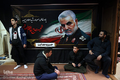 مراسم سوگواری ایام شهادت حضرت زهرا(ع) در حسینیه هدایت