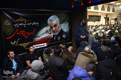 مراسم سوگواری ایام شهادت حضرت زهرا(ع) در حسینیه هدایت