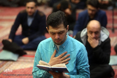 مراسم سوگواری ایام شهادت حضرت زهرا(ع) در حسینیه هدایت