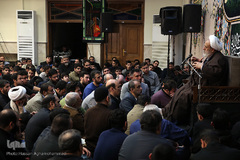 مراسم سوگواری ایام شهادت حضرت زهرا(ع) در حسینیه هدایت