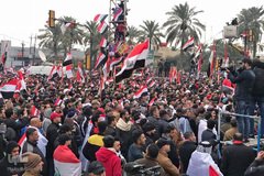 خروش میلیونی عراقی ها برای خروج تروریست های آمریکایی‌