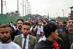 خروش میلیونی عراقی ها برای خروج تروریست های آمریکایی‌