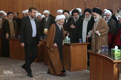 مراسم اختتامیه همایش کتاب سال حوزه در قم