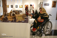 نمایشگاه گروهی آثار هنرهای تجسمی و صنایع دستی هنرمندان توان‌یاب «جلوه‌های هنر»در گالری مهر هنر 