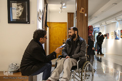 نمایشگاه گروهی آثار هنرهای تجسمی و صنایع دستی هنرمندان توان‌یاب «جلوه‌های هنر»در گالری مهر هنر 