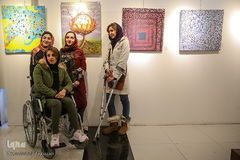 نمایشگاه گروهی آثار هنرهای تجسمی و صنایع دستی هنرمندان توان‌یاب «جلوه‌های هنر»در گالری مهر هنر 