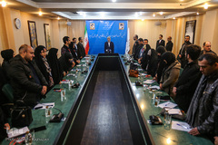 نخستین نشست خبری بیست و هشتمین نمایشگاه بین المللی قرآن کریم