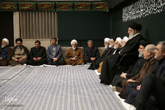 اولین شب مراسم عزاداری حضرت فاطمه‌زهرا سلام‌الله‌علیها