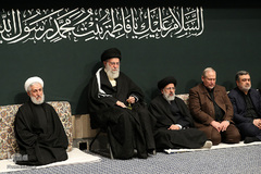 اولین شب مراسم عزاداری حضرت فاطمه‌زهرا سلام‌الله‌علیها