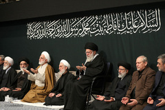 اولین شب مراسم عزاداری حضرت فاطمه‌زهرا سلام‌الله‌علیها