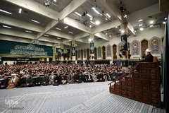 اولین شب مراسم عزاداری حضرت فاطمه‌زهرا سلام‌الله‌علیها