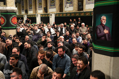 اولین شب مراسم عزاداری حضرت فاطمه‌زهرا سلام‌الله‌علیها