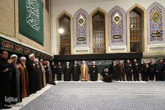 اولین شب مراسم عزاداری حضرت فاطمه‌زهرا سلام‌الله‌علیها