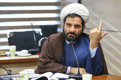 حسین عندلیب، استاد حوزه و دانشگاه در نشست نوع‌دوستی و هم‌زیستی مسالمت‌آمیز در احکام فقه و حقوق