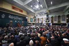 عزاداری شب شهادت حضرت فاطمه زهرا (سلام‌الله‌علیها) در حسینیه امام خمینی رحمه‌الله