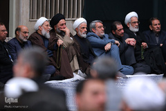 عزاداری شب شهادت حضرت فاطمه زهرا (سلام‌الله‌علیها) در حسینیه امام خمینی رحمه‌الله