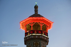 حرم کریمه اهل بیت در شب شهادت حضرت زهرا(س)