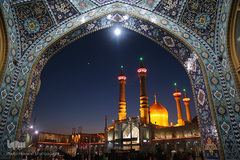 حرم کریمه اهل بیت در شب شهادت حضرت زهرا(س)