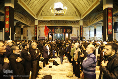 حرم کریمه اهل بیت در شب شهادت حضرت زهرا(س)