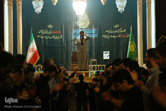 حرم کریمه اهل بیت در شب شهادت حضرت زهرا(س)