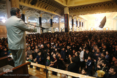 حرم کریمه اهل بیت در شب شهادت حضرت زهرا(س)