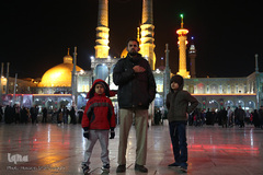 حرم کریمه اهل بیت در شب شهادت حضرت زهرا(س)