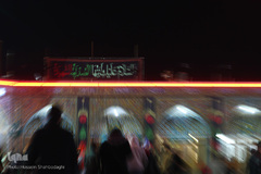 حرم کریمه اهل بیت در شب شهادت حضرت زهرا(س)